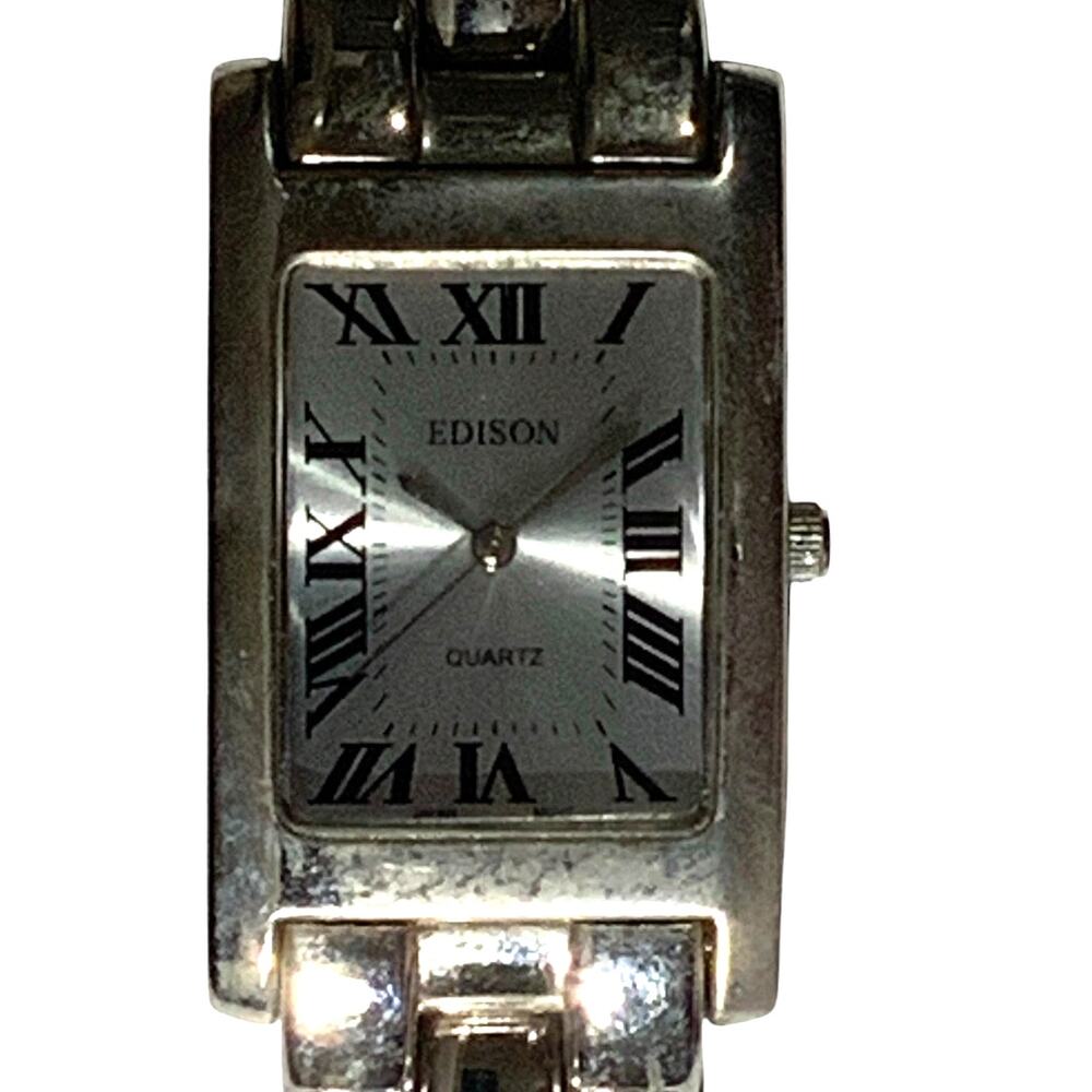 Vintage Edison 19mm Quartz Watch Rectangular,  Non-Operable
